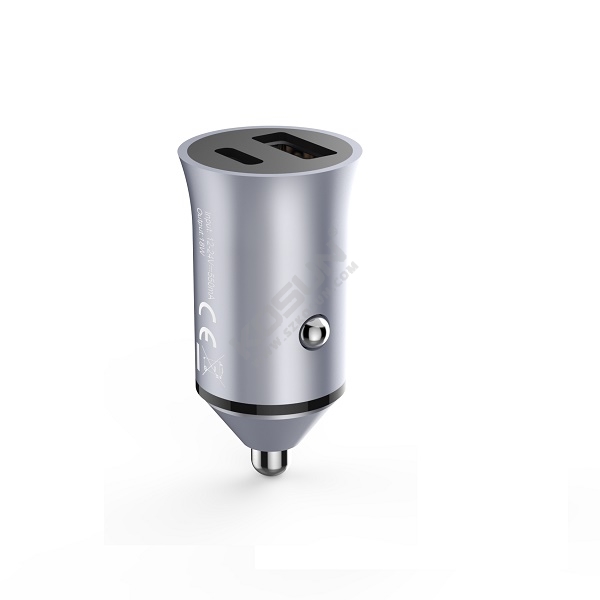 PD 36W Metal Housing Car Charger